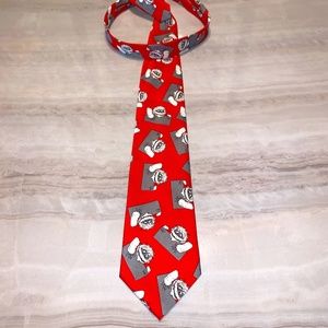 Holiday Abominable Snowman Necktie - Rudolph TRNR
